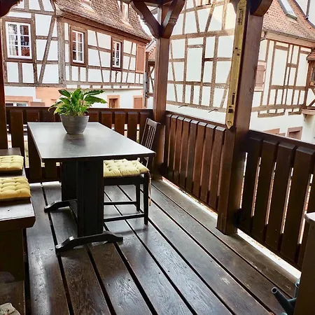 Maison à colombages Wissembourg Extérieur photo